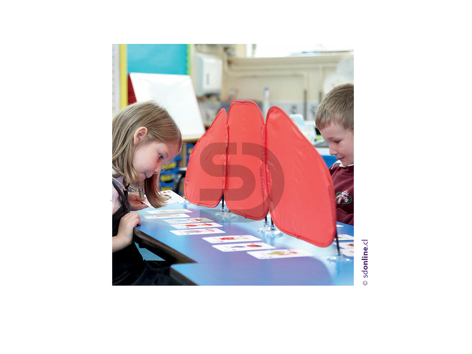 Barrera de escritorio para concentración 4