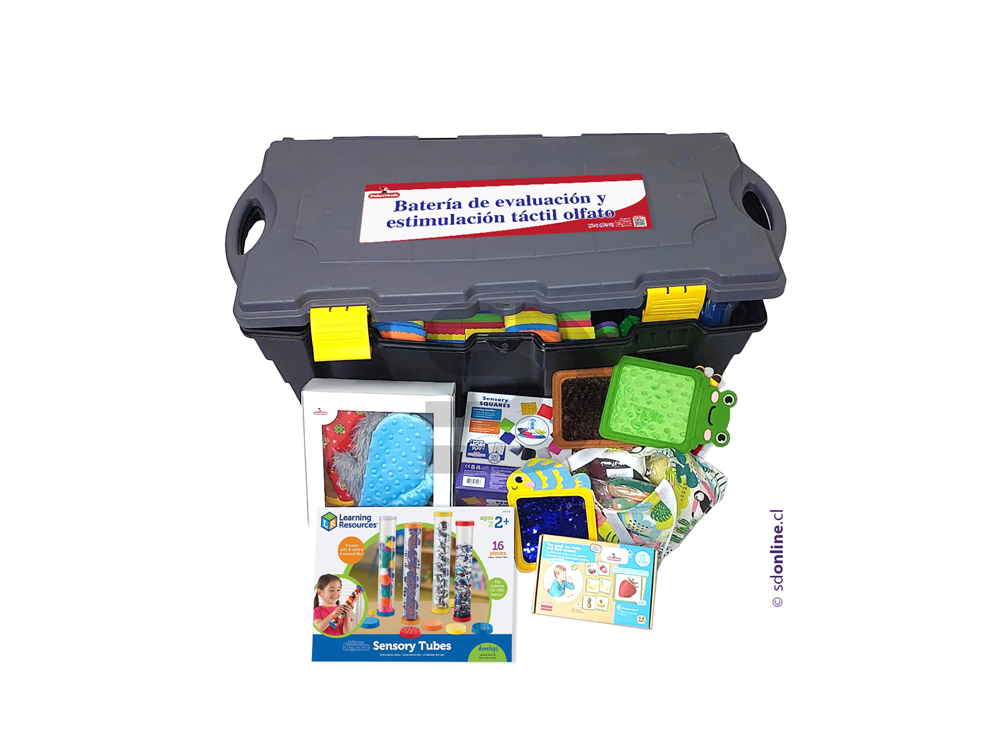Batería de evaluación y estimulación táctil olfato 1