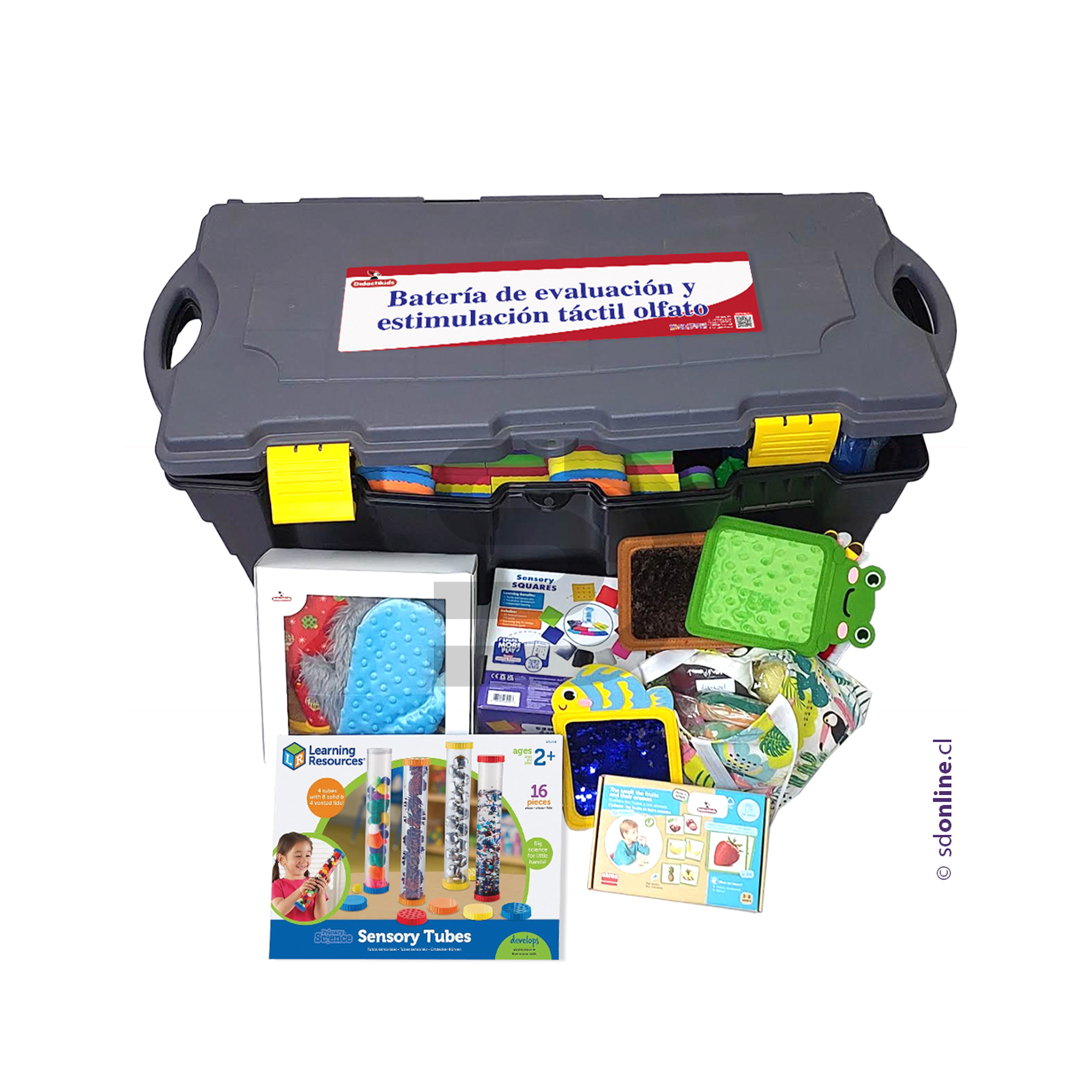 Batería de evaluación y estimulación táctil olfato 1