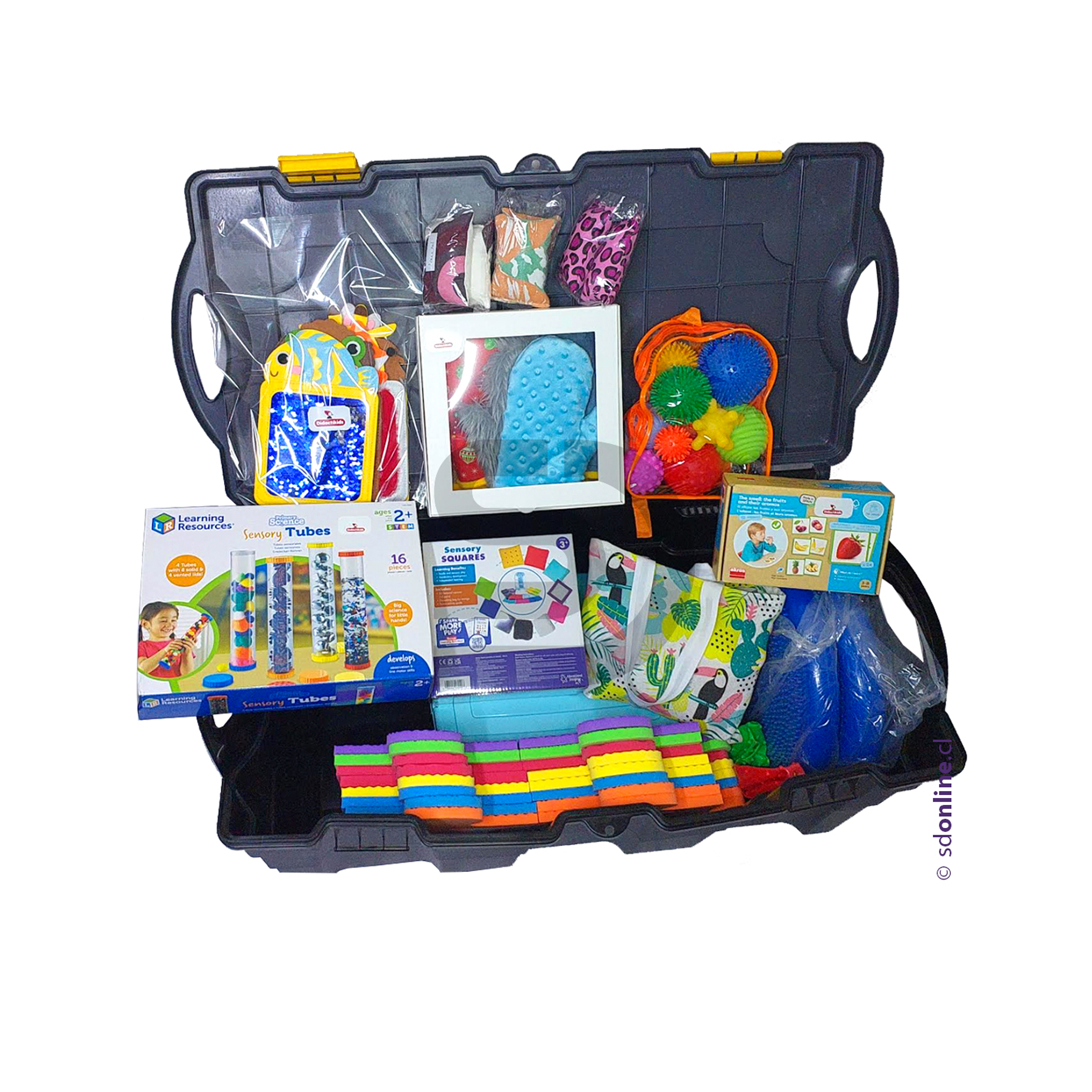 Batería de evaluación y estimulación táctil olfato 2