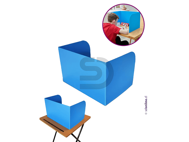 Barrera de escritorio cero visión 1