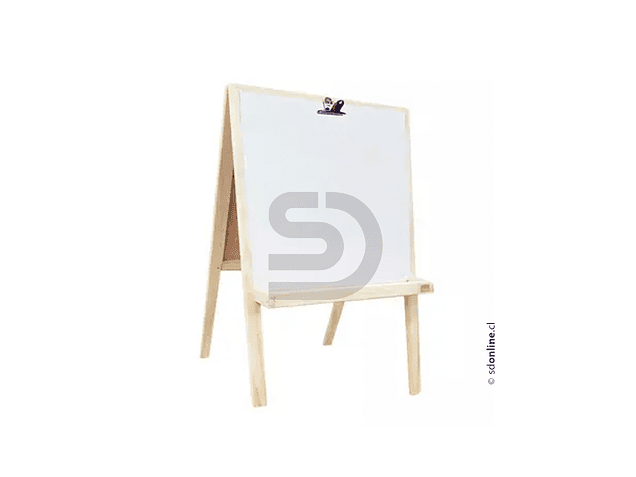 Pizarra doble 54x105 cm.c/apretador 1