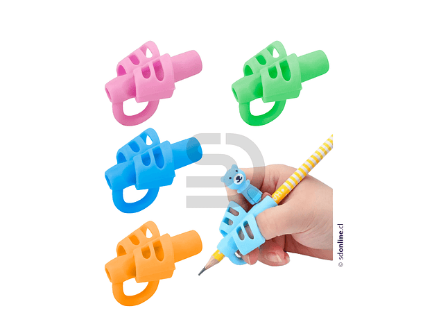 Adaptadores ergonómicos para tomar lápices 1