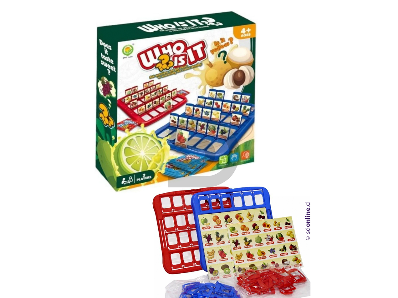 Adivina quien frutas 1