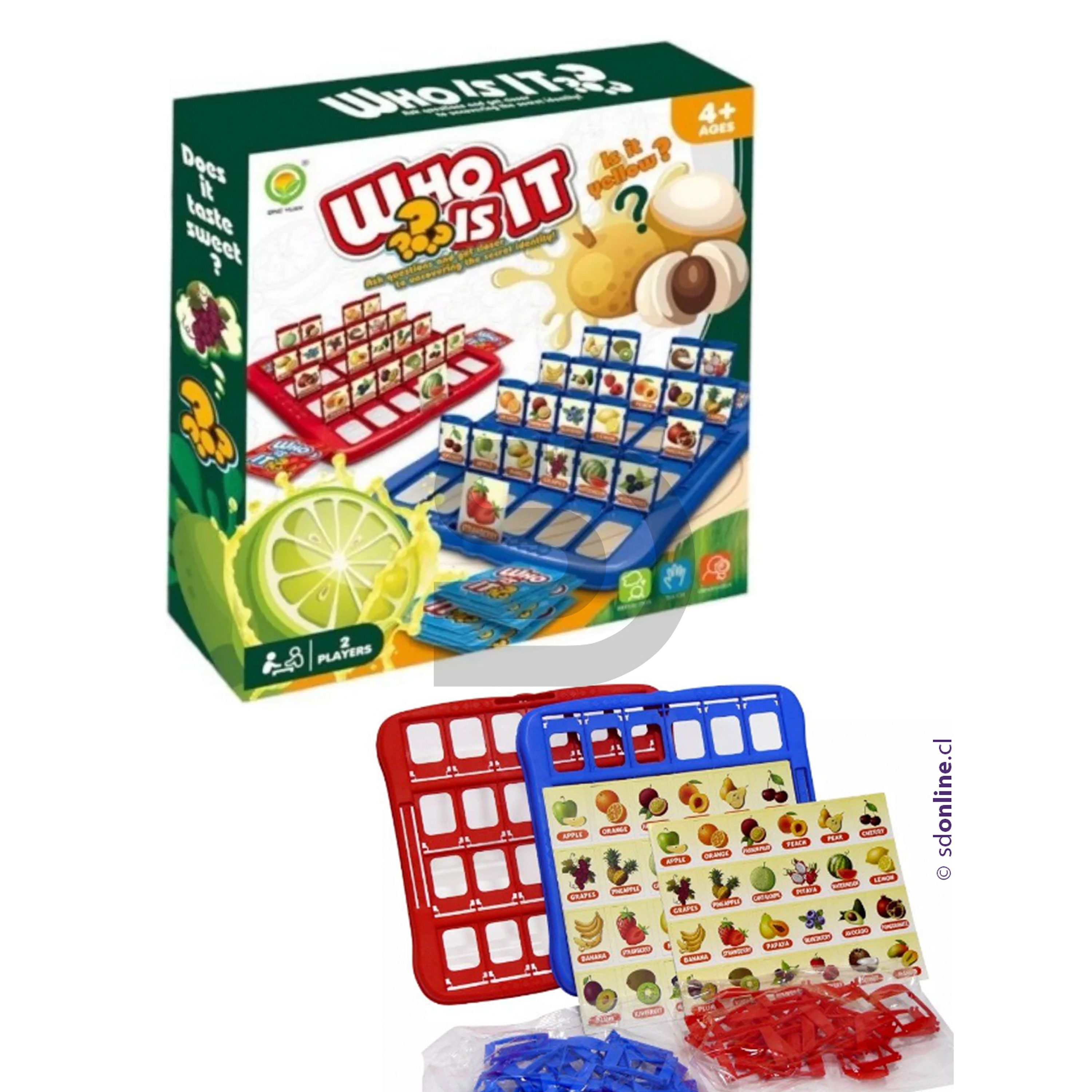 Adivina quien frutas 1