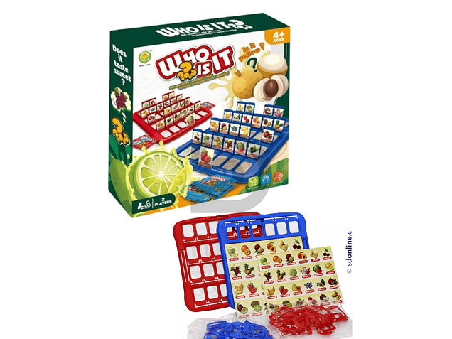 Adivina quien frutas 1