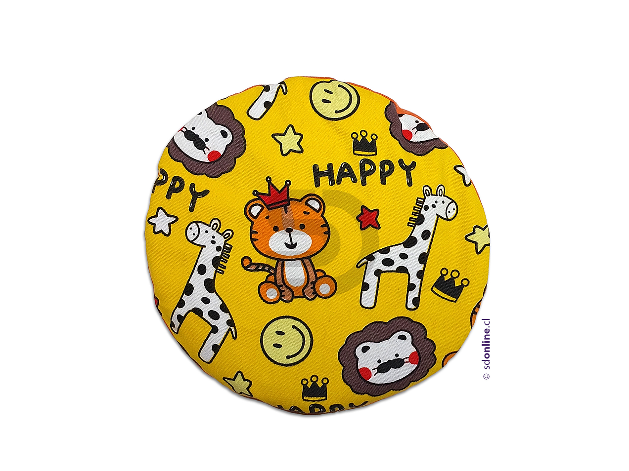 Cojín de porotos bicolor 25 cms 1