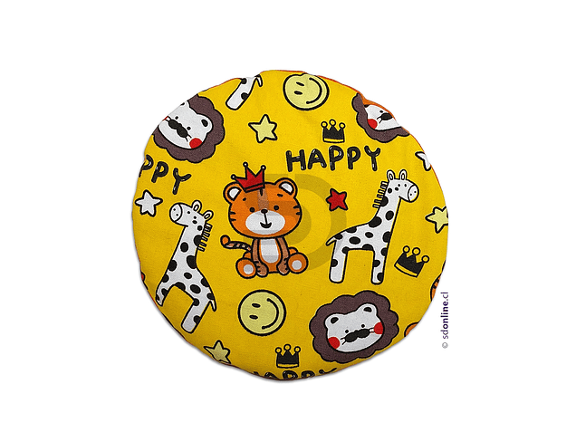 Cojín de porotos bicolor 25 cms 1