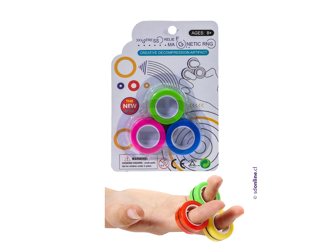 Anillos magnéticos antiestrés 1