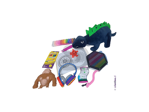 Set de calma dinosaurio 1