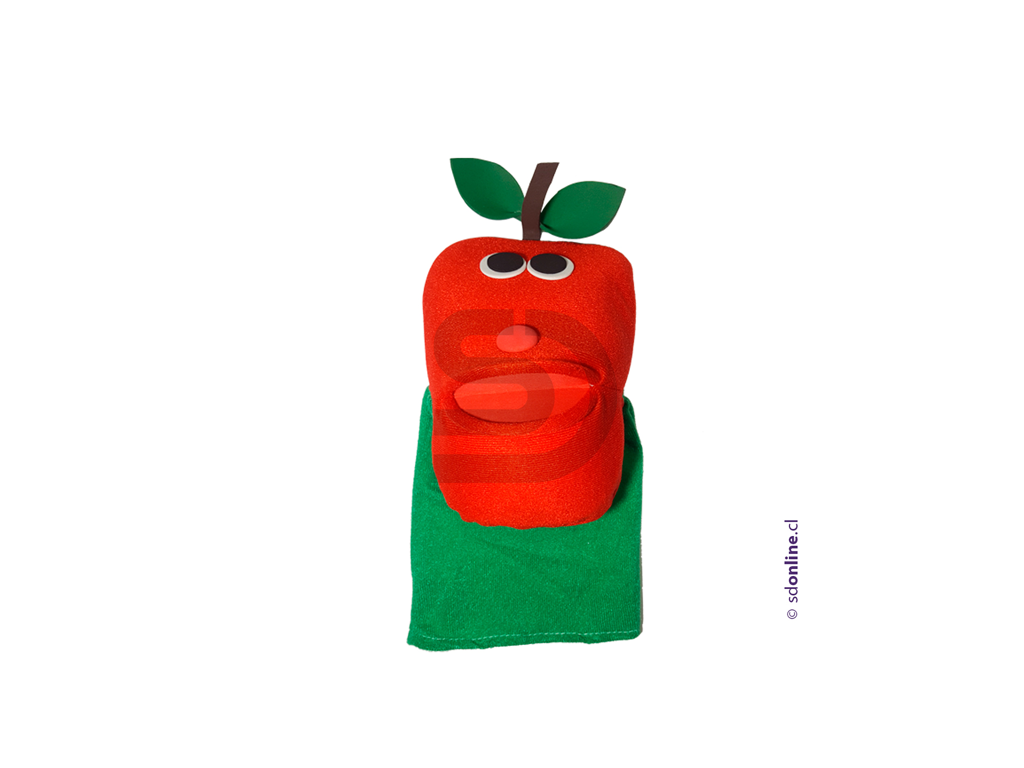 Títeres frutas y verduras con guion teatral 4Unid 5