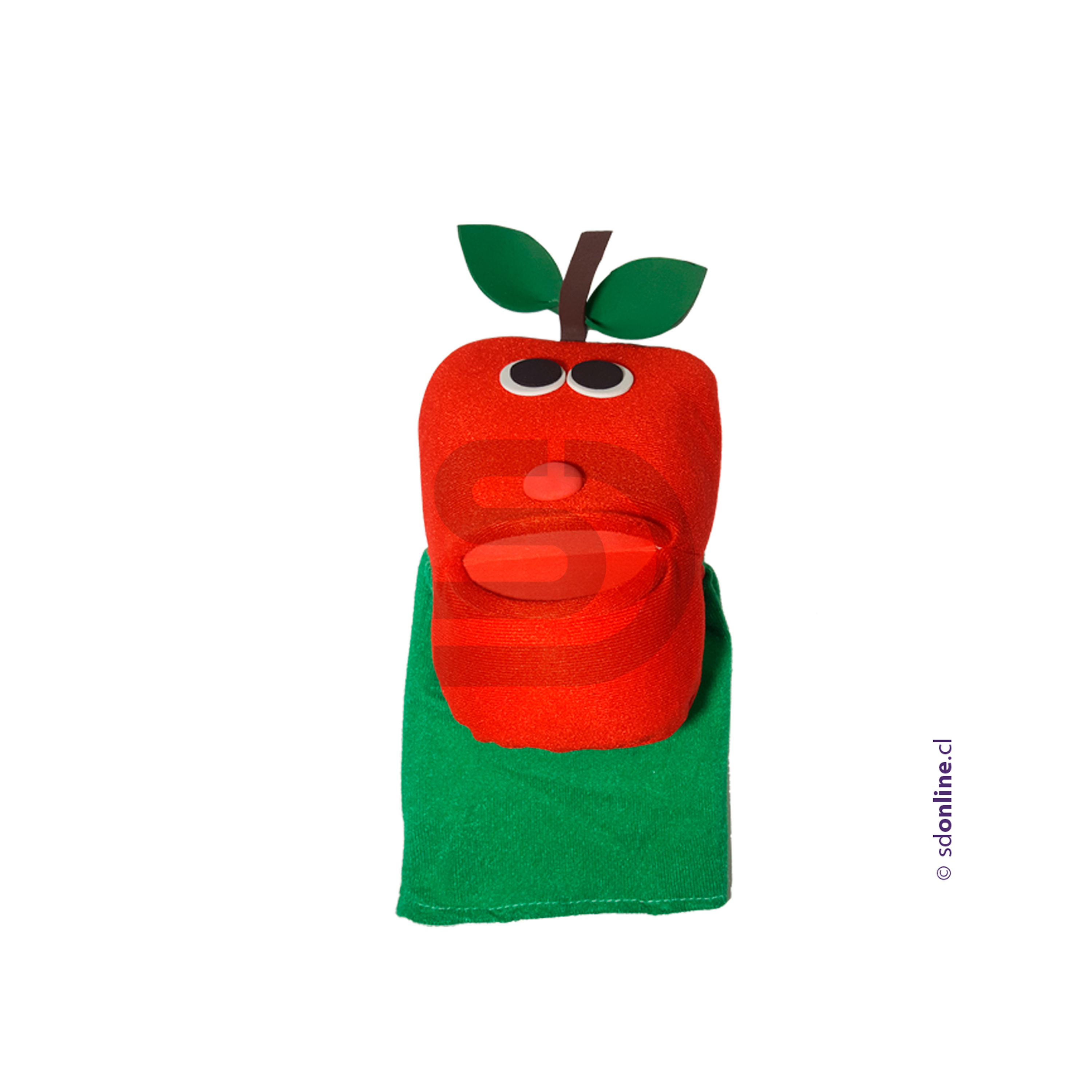 Títeres frutas y verduras con guion teatral 4Unid 5