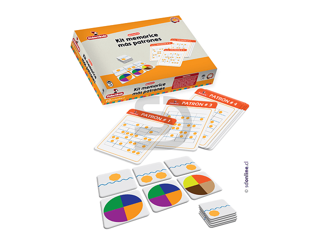 Kit memorice adulto mayor más patrones 1
