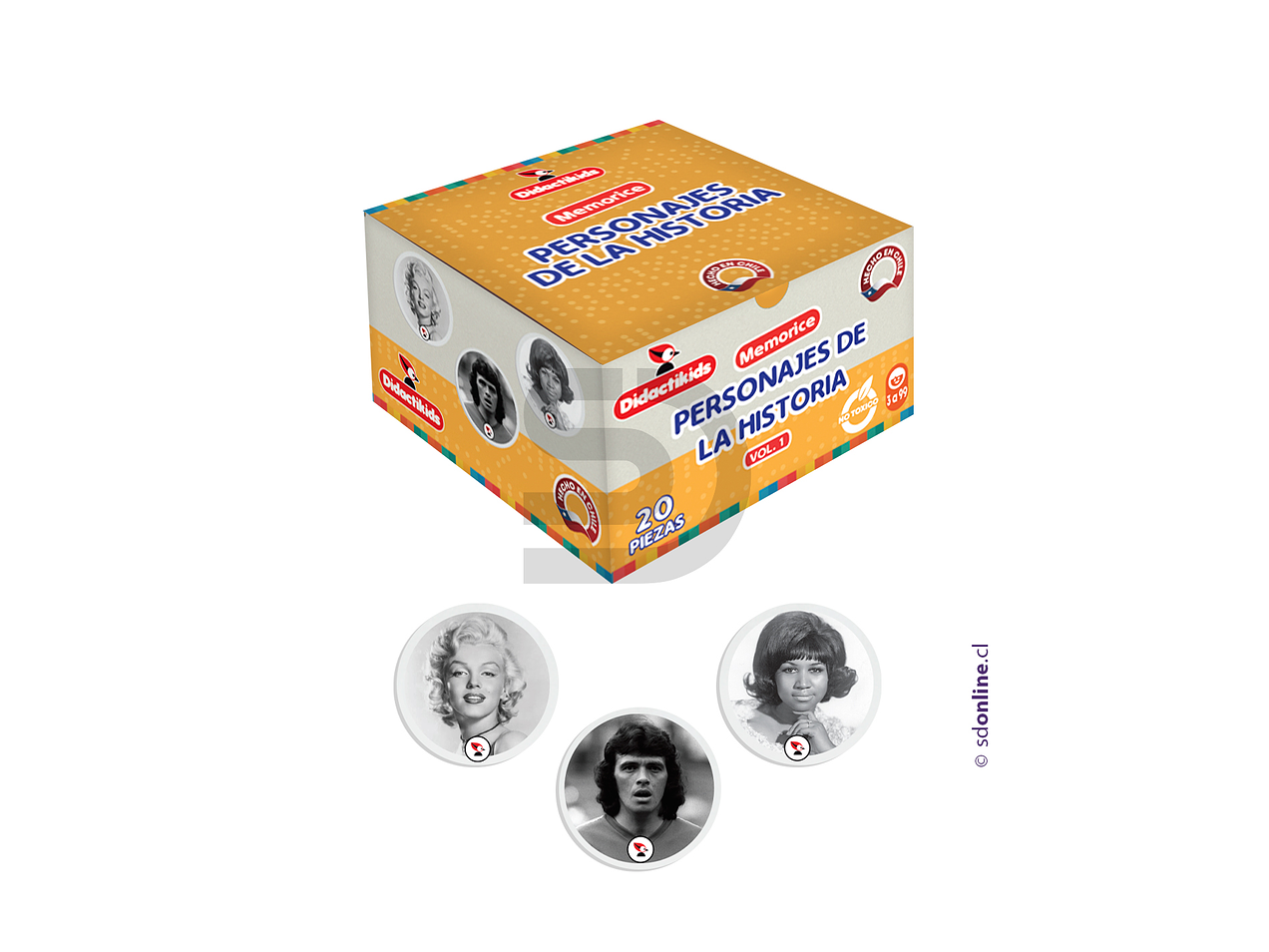 Memorice personajes de la historia 1