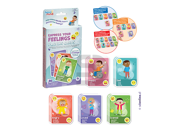 Naipe expresa tus emociones con actividades 1