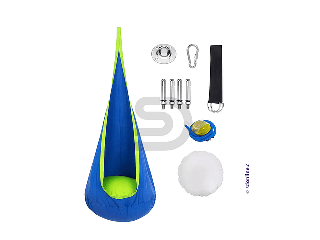 Columpio vestibular nido int y exterior con cojín 1