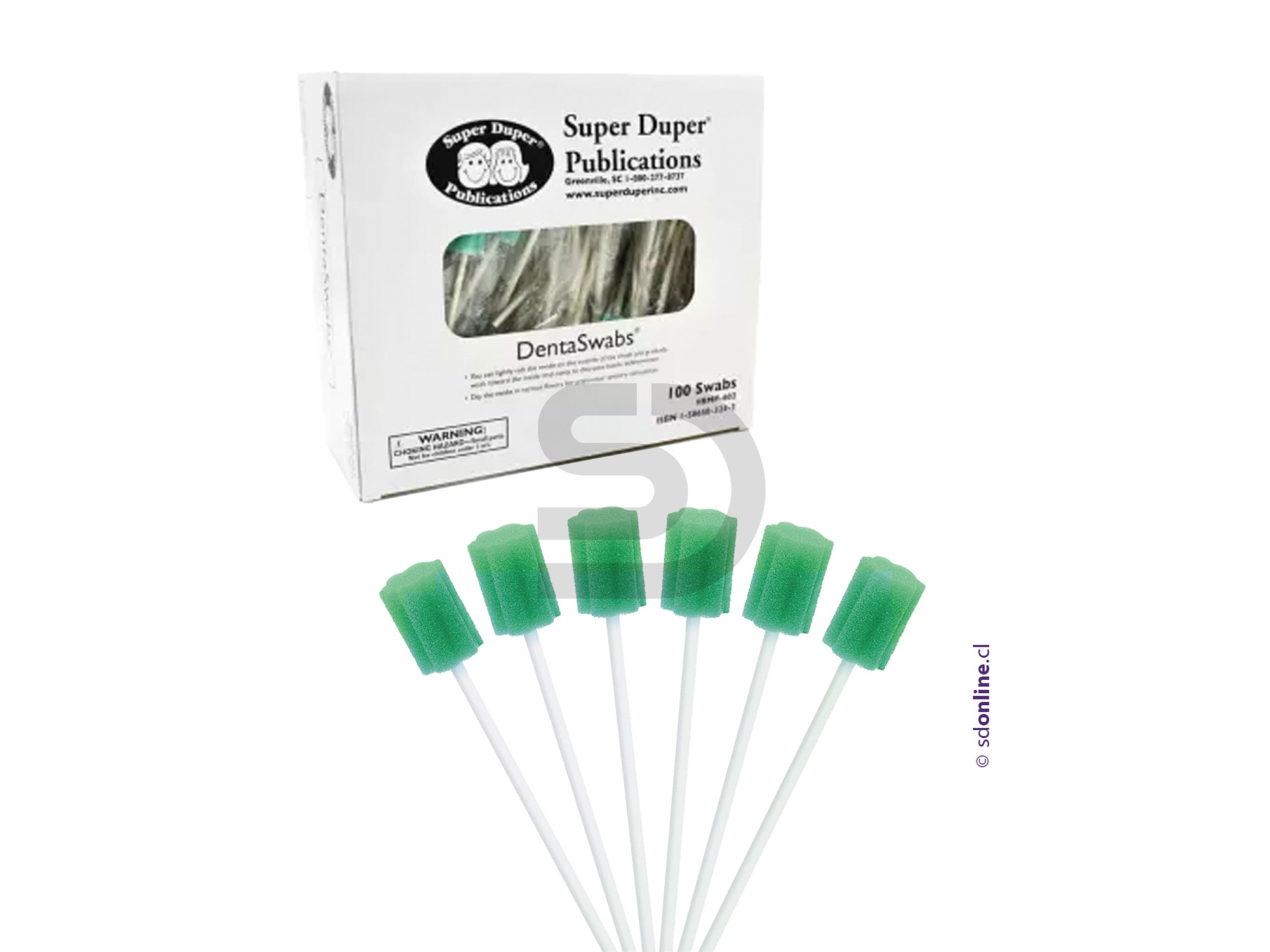 Hisopos desechables de fonoaudiología 1