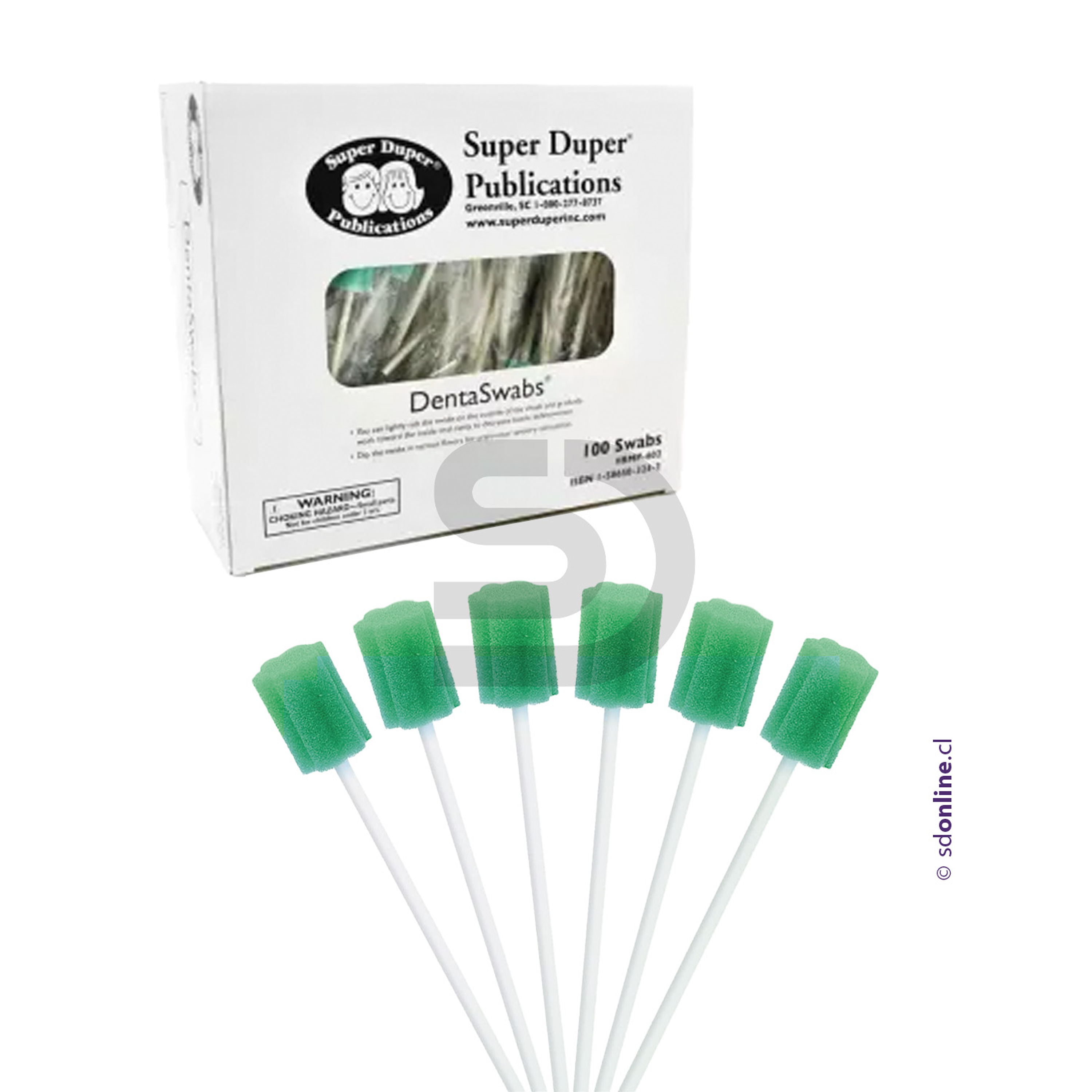 Hisopos desechables de fonoaudiología 1