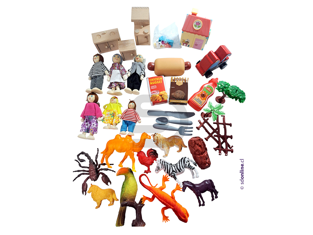 Kit básico para caja de arena  1