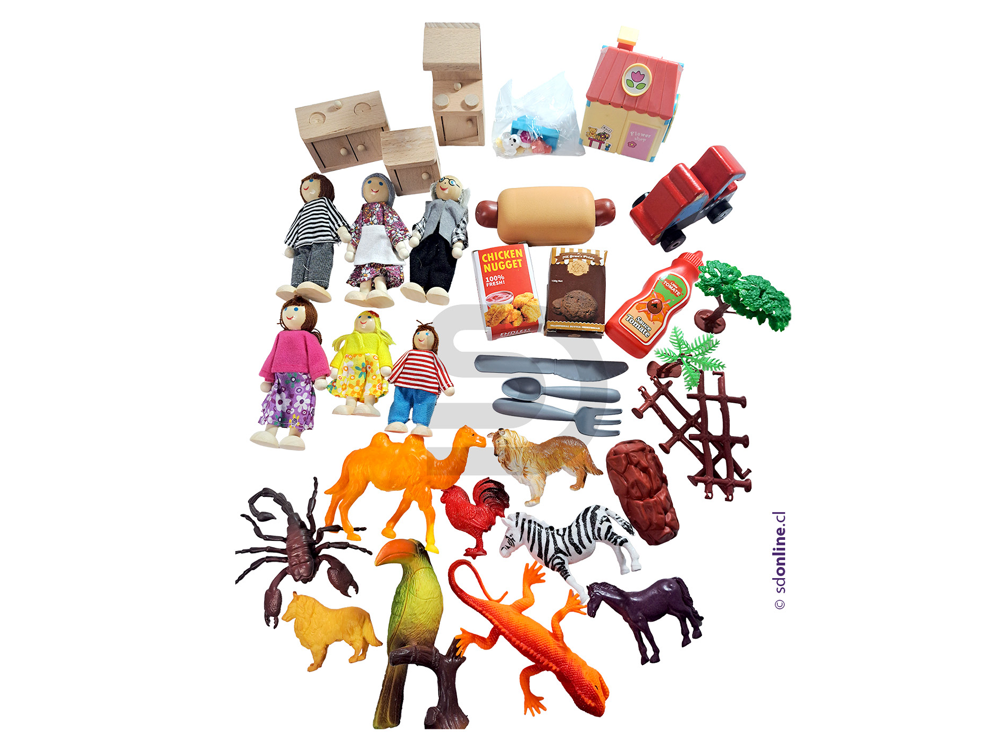 Kit básico para caja de arena  1