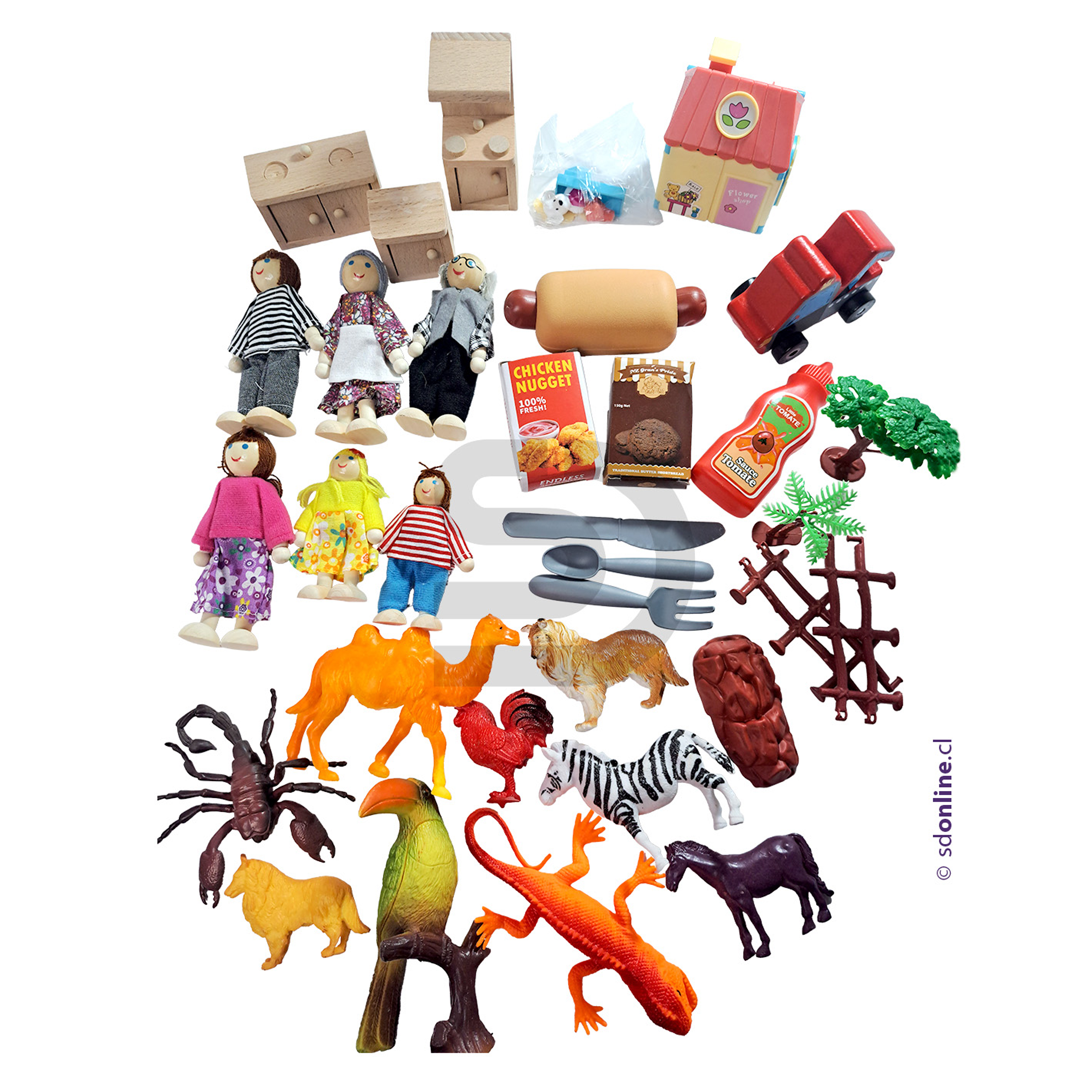 Kit básico para caja de arena  1