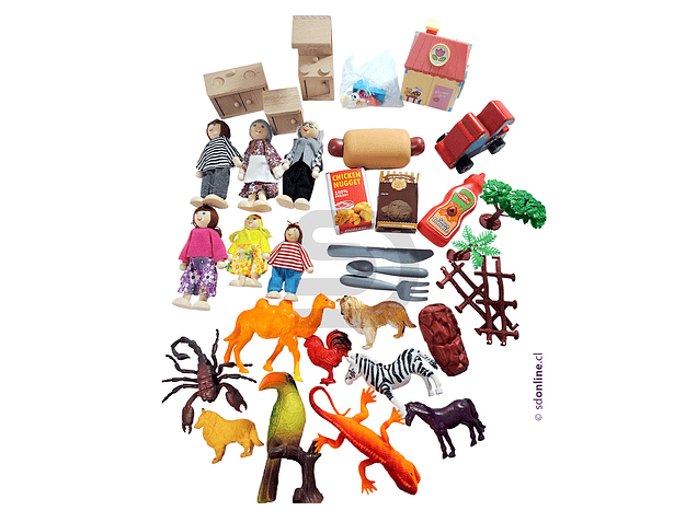 Kit básico para caja de arena  1