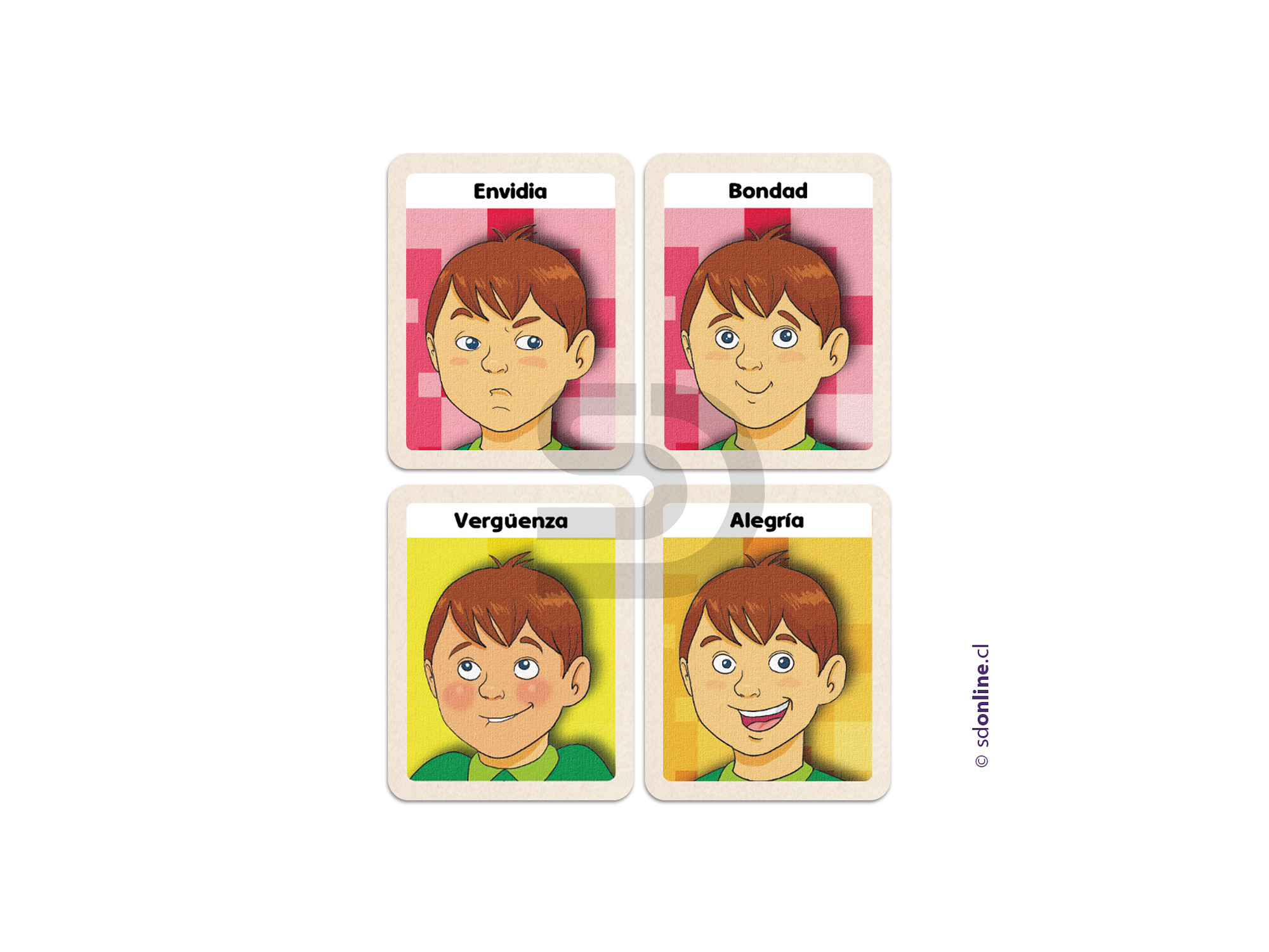 Naipe reconozco emociones 2