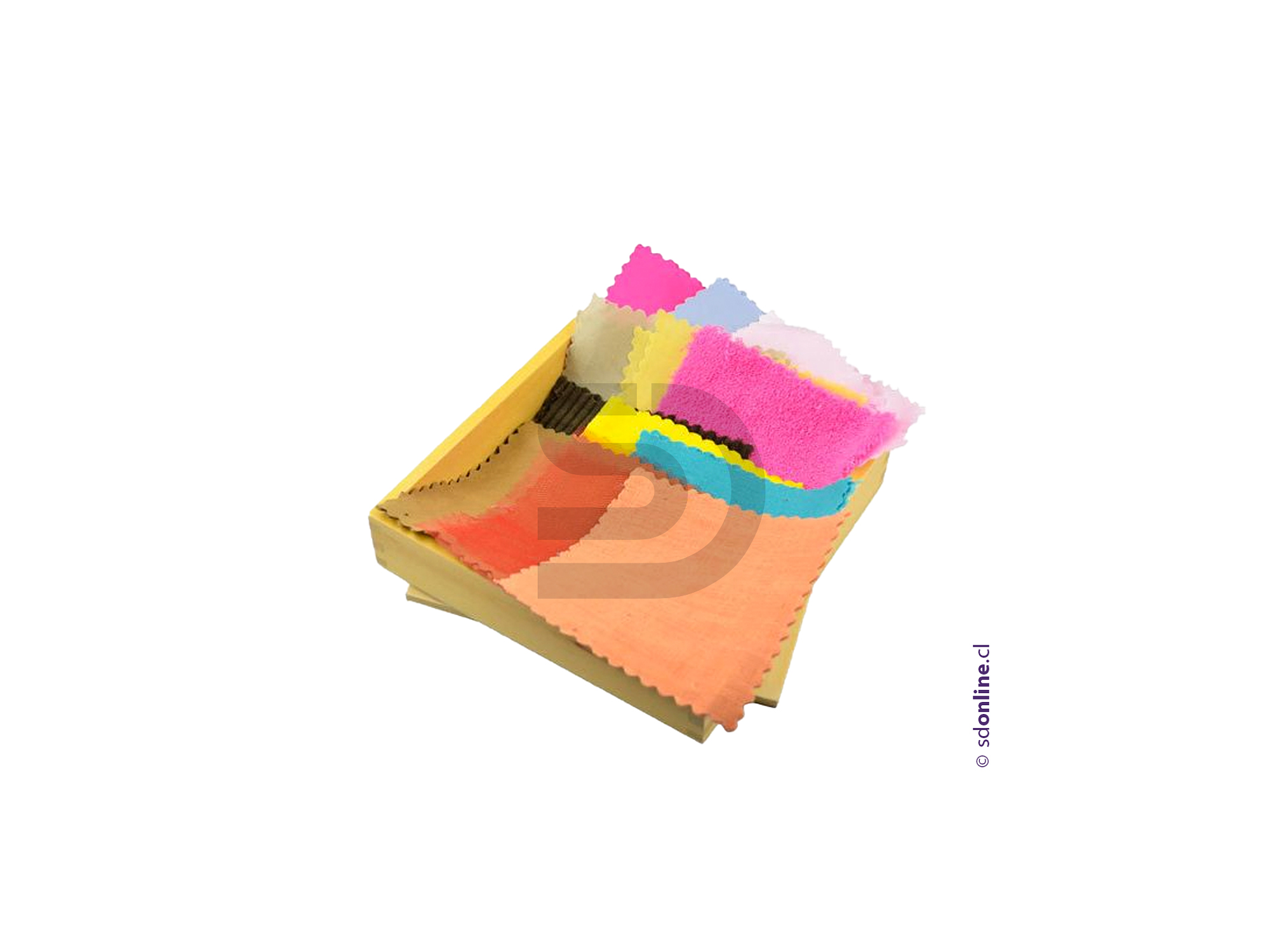 Caja de telas Montessori 1