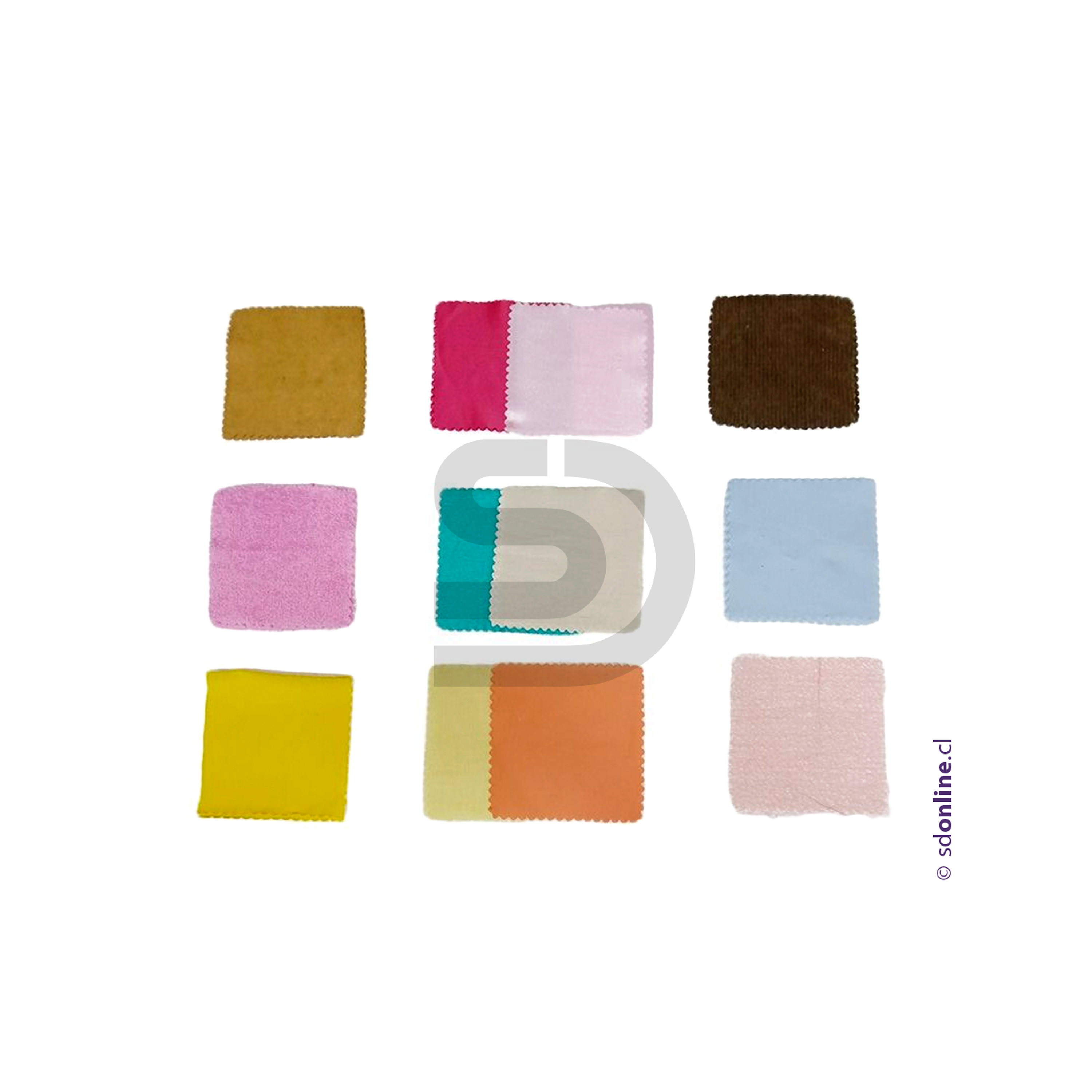 Caja de telas Montessori 2