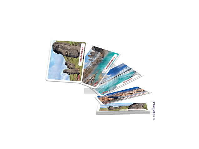 Naipes memorice lugares de Chile Vol. 1 3