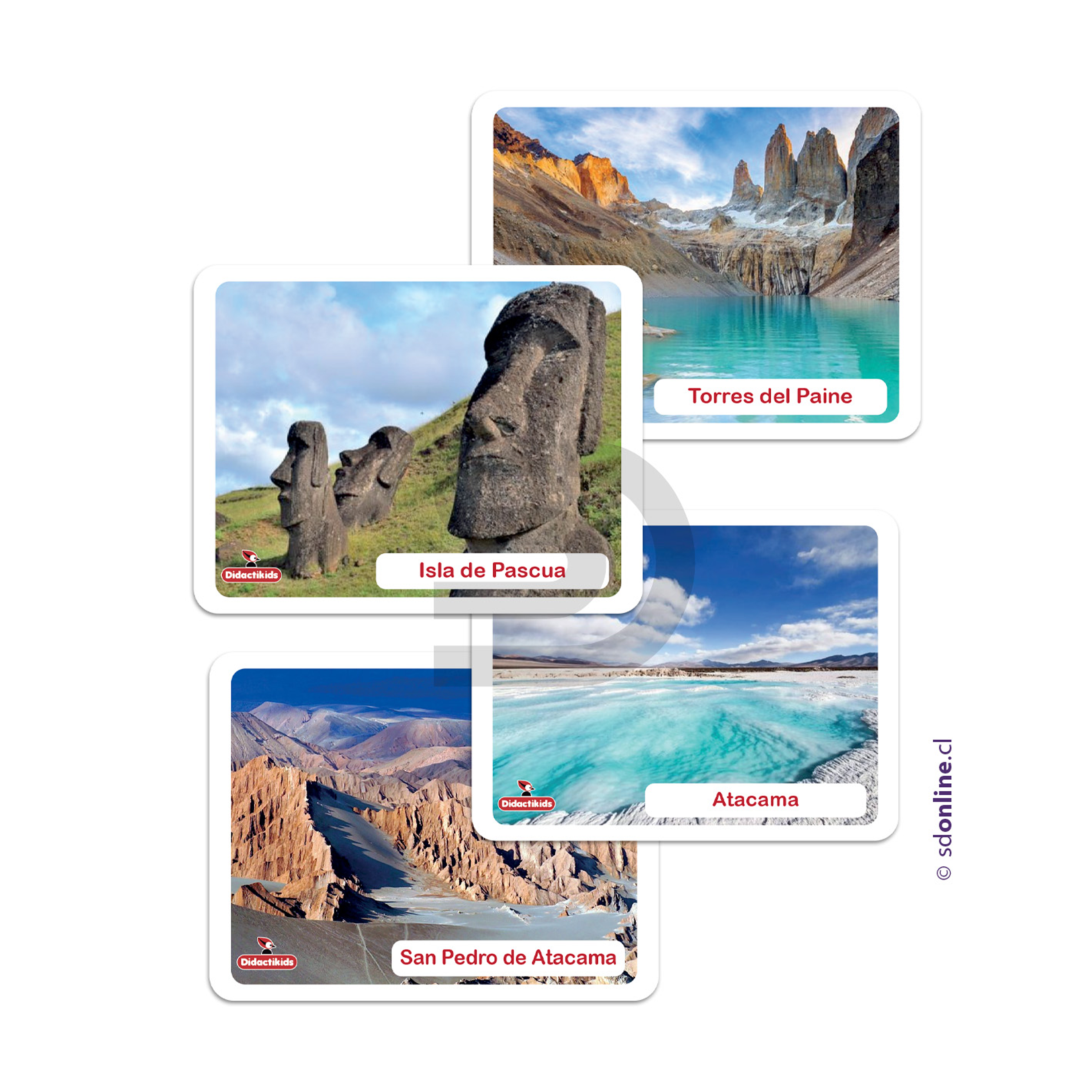 Naipes memorice lugares de Chile Vol. 1 4