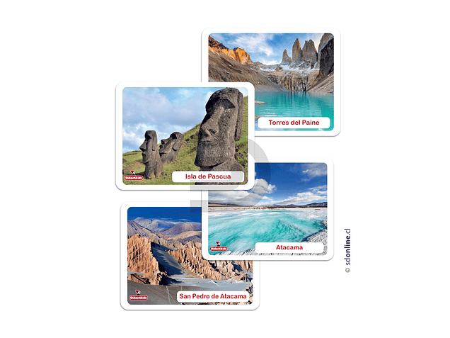 Naipes memorice lugares de Chile Vol. 1 4