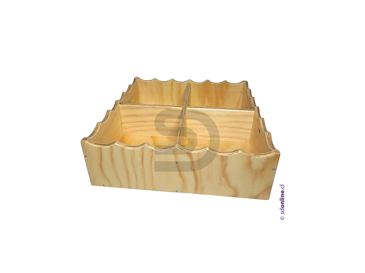 Caja de clasificación Waldorf sin ruedas 1