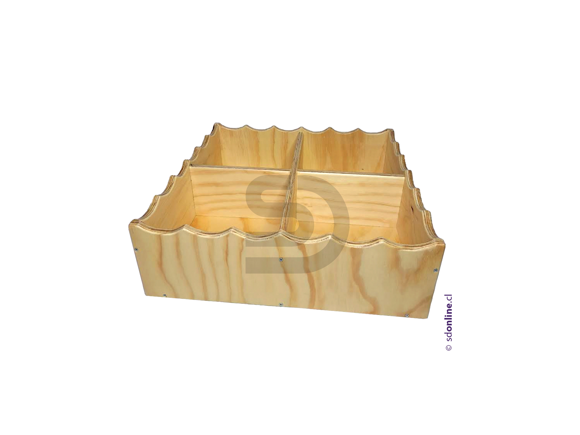 Caja de clasificación Waldorf sin ruedas 1