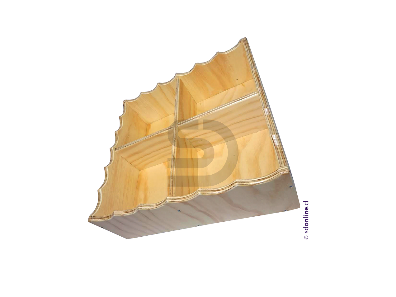 Caja de clasificación Waldorf sin ruedas 2