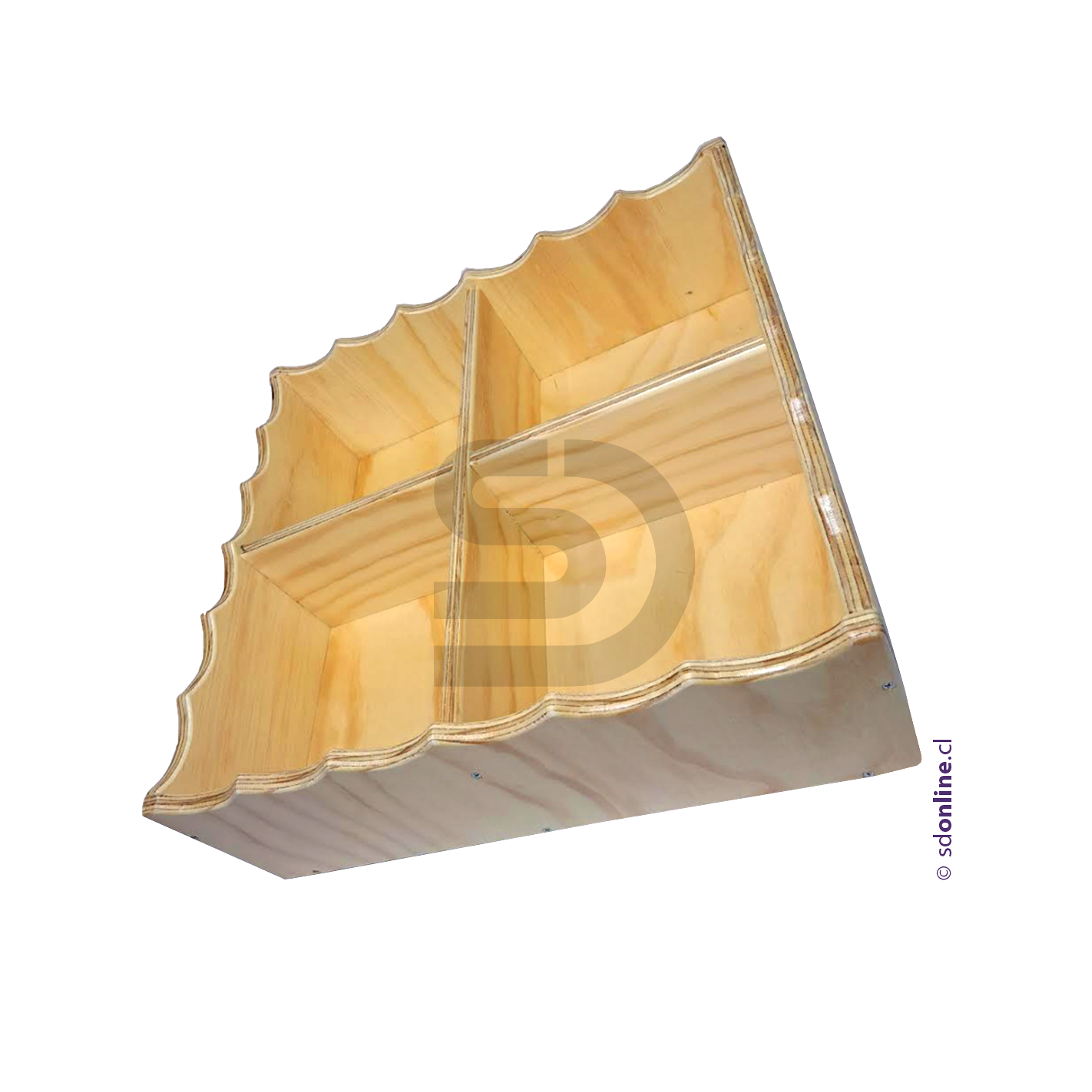 Caja de clasificación Waldorf sin ruedas 2