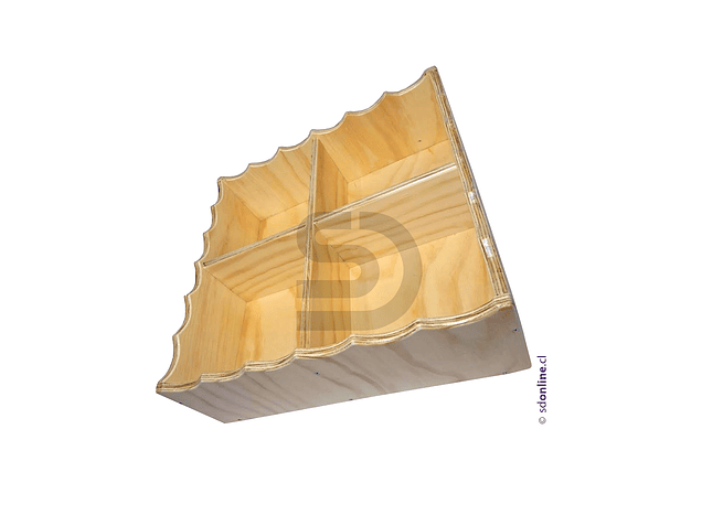 Caja de clasificación Waldorf sin ruedas 2