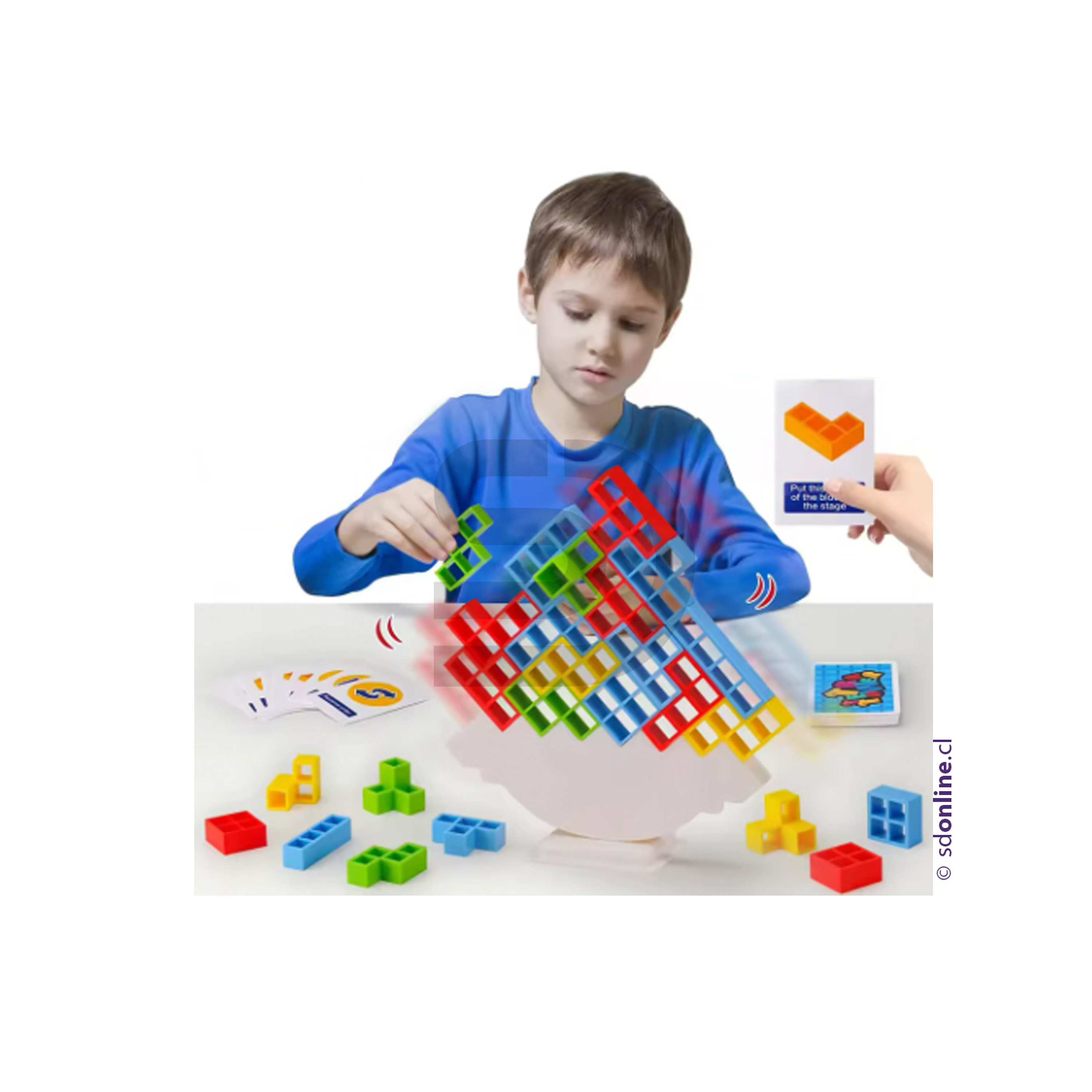  Tetris de equilibrio 48 piezas Tetra Tower 3