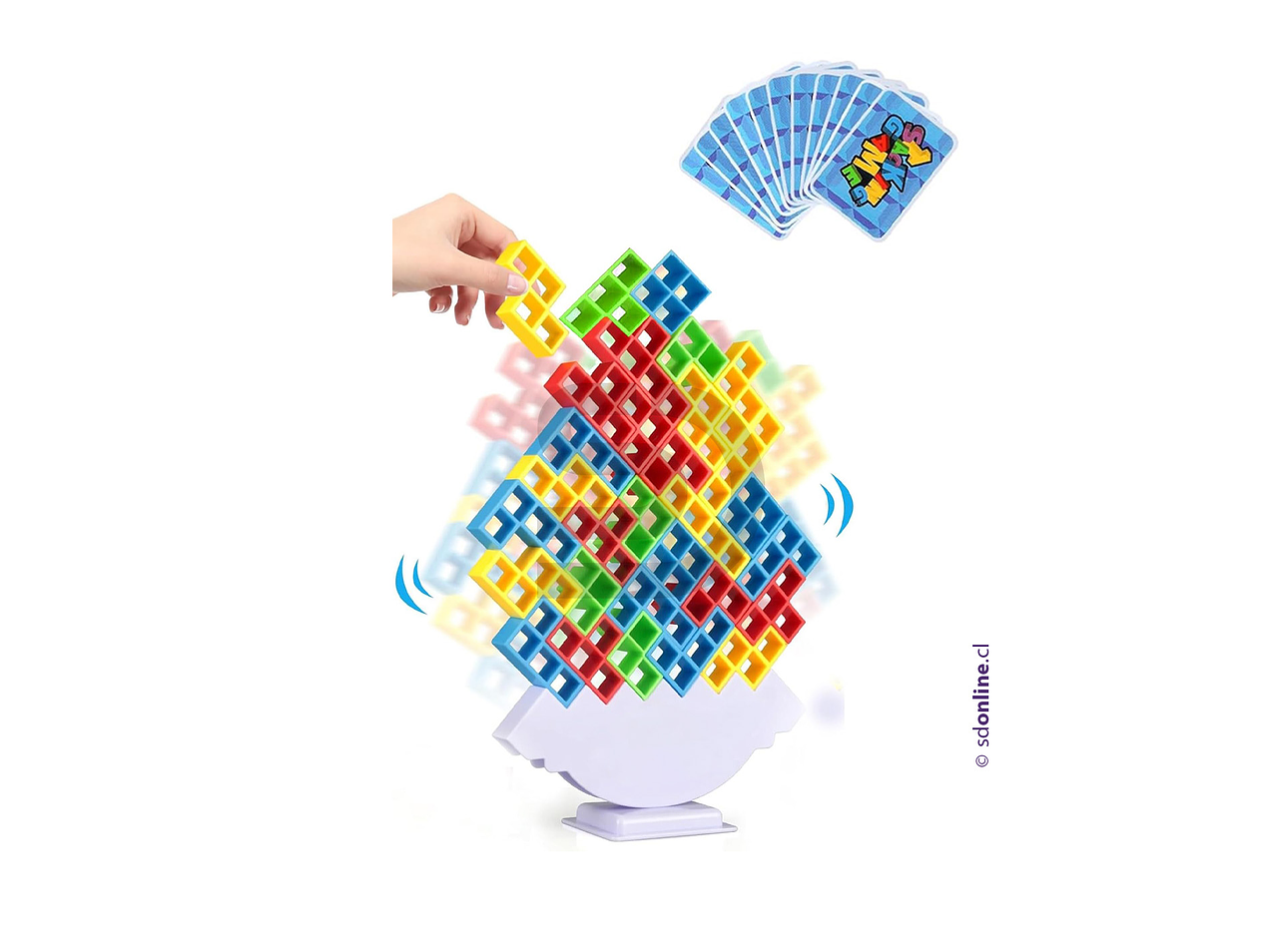  Tetris de equilibrio 48 piezas Tetra Tower 2