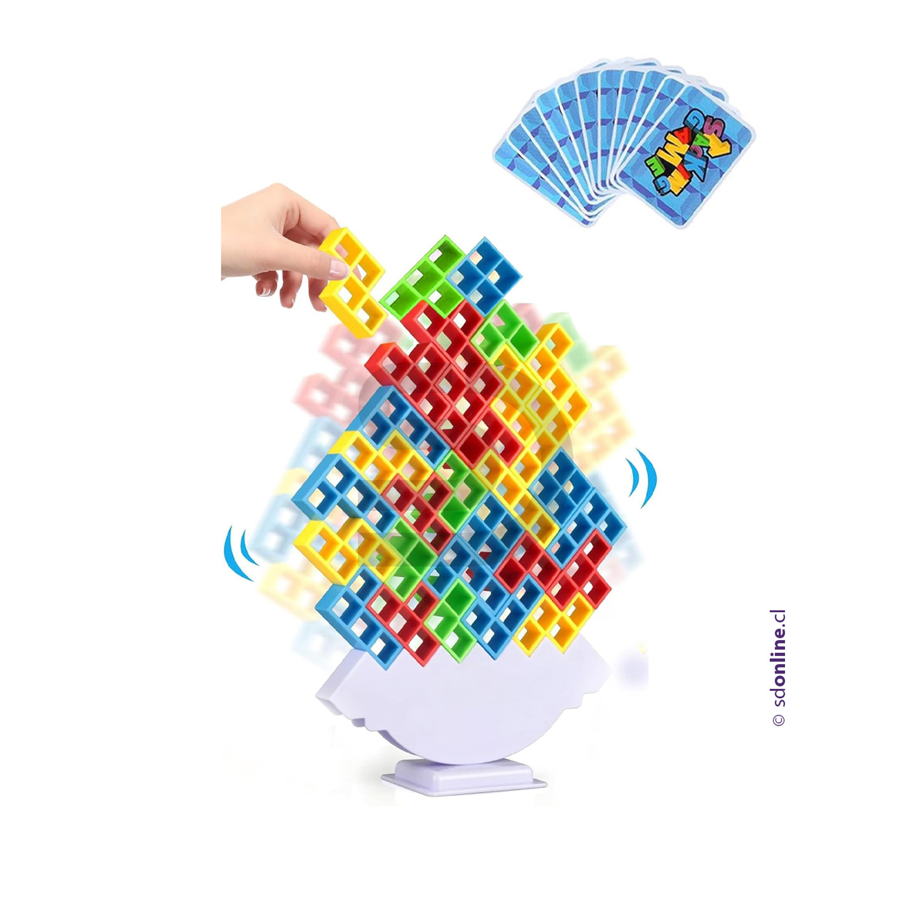  Tetris de equilibrio 48 piezas Tetra Tower 2