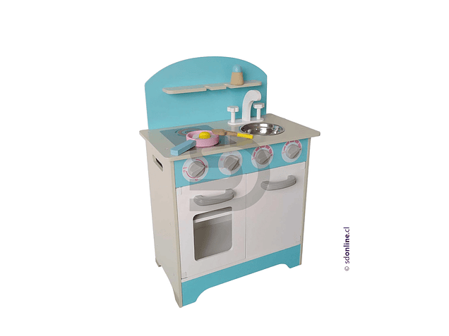 Cocina de madera con accesorios 3