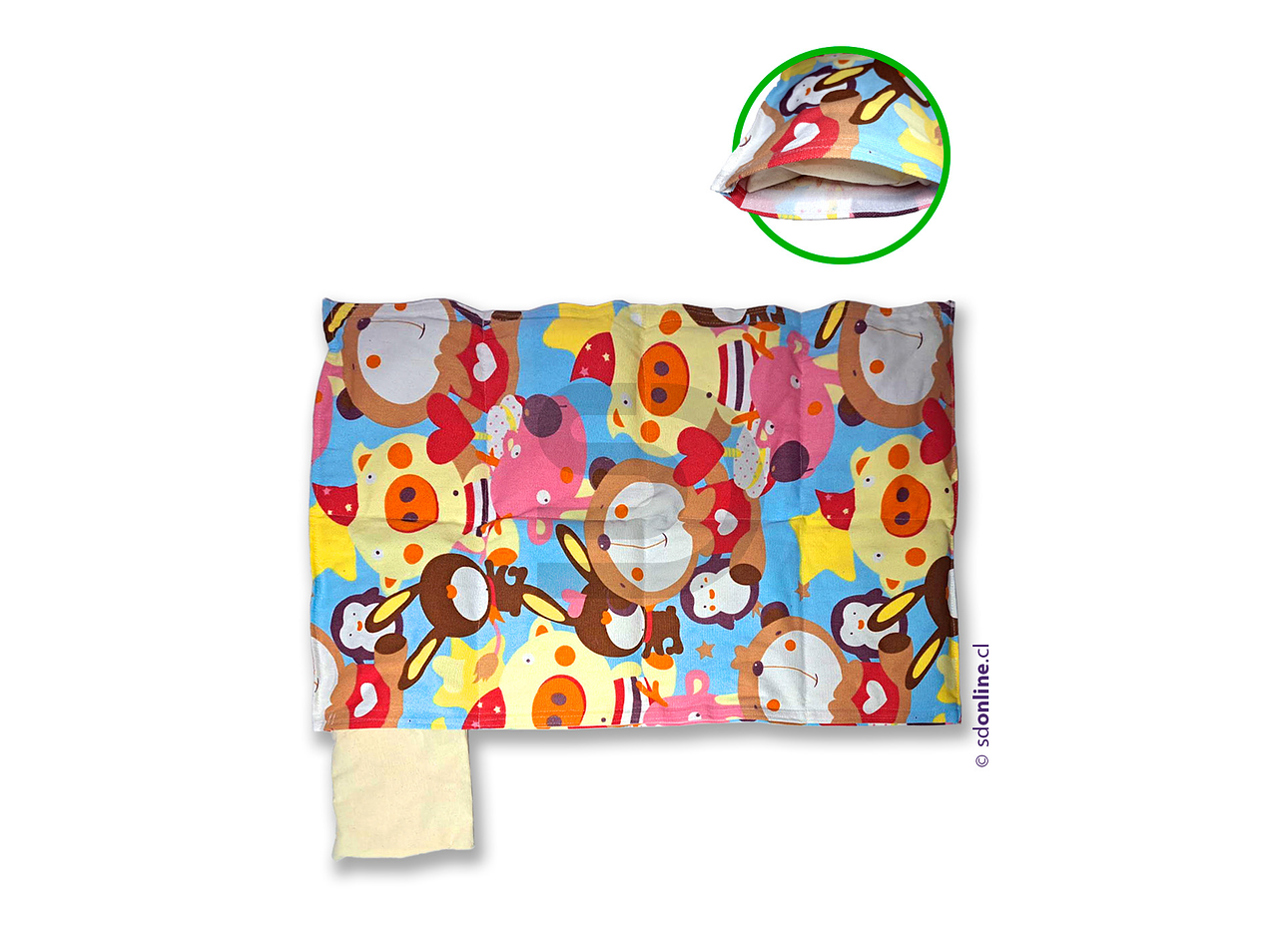 Manta de peso acolchada 50x70 cms  2