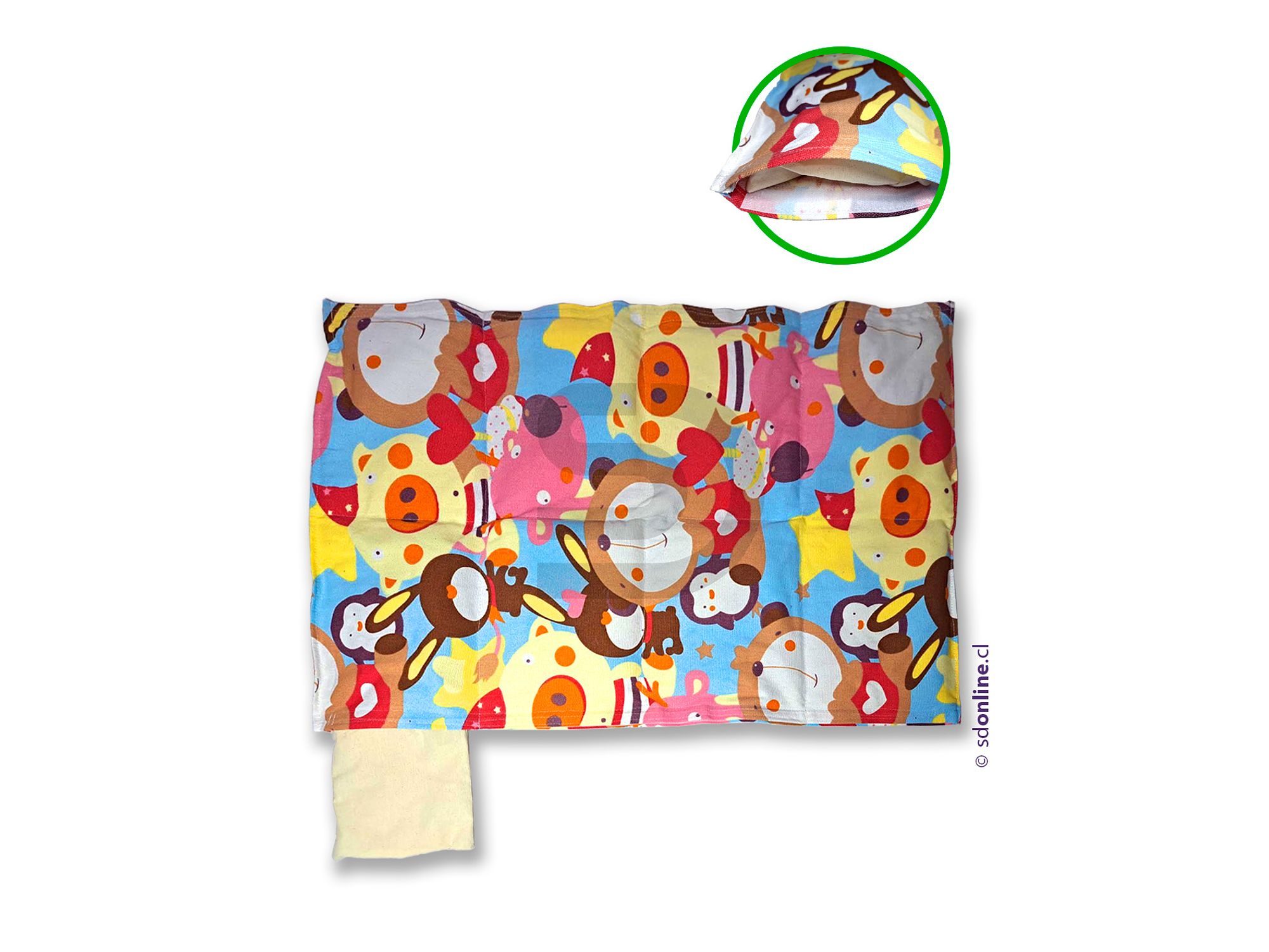 Manta de peso acolchada 50x70 cms  2