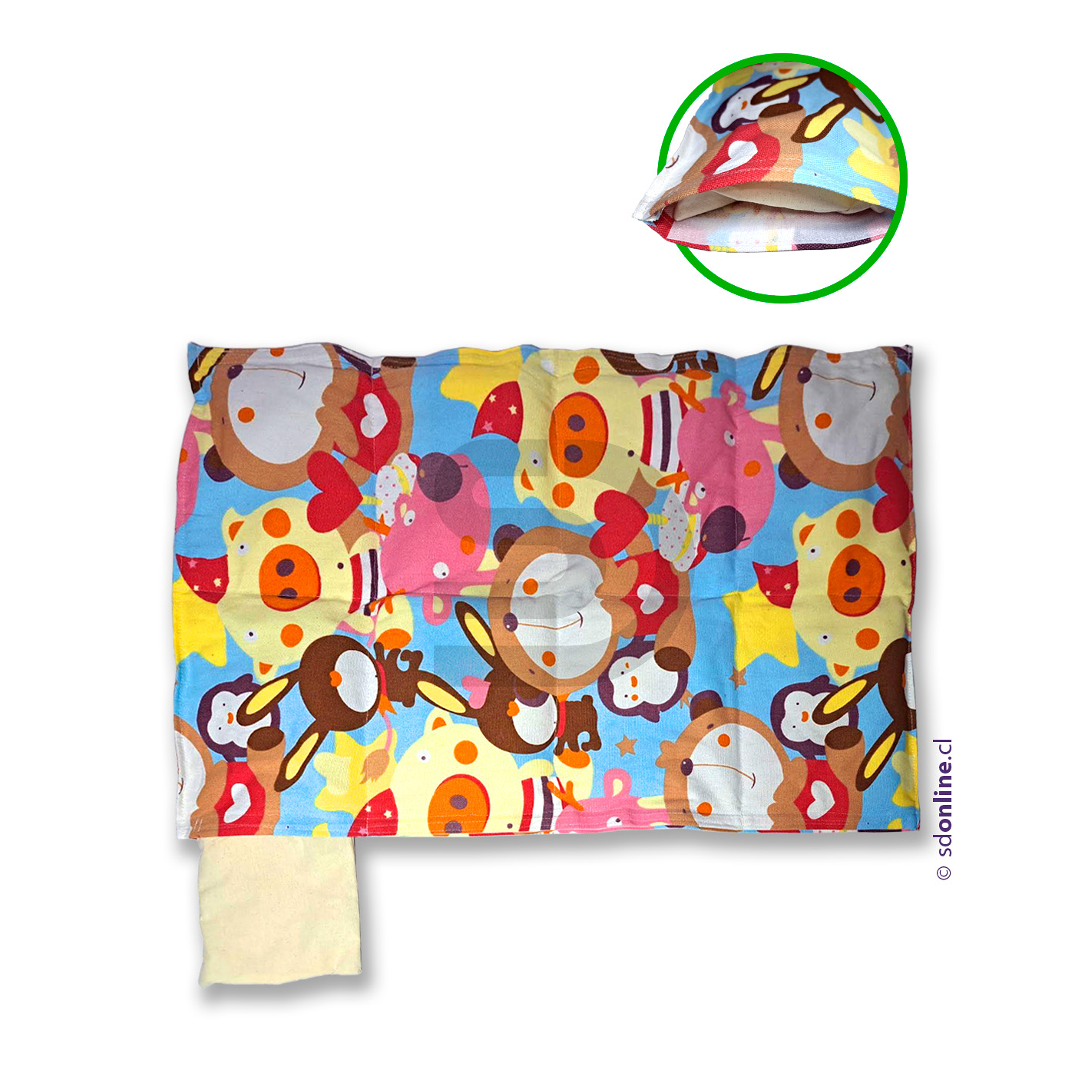 Manta de peso acolchada 50x70 cms  2