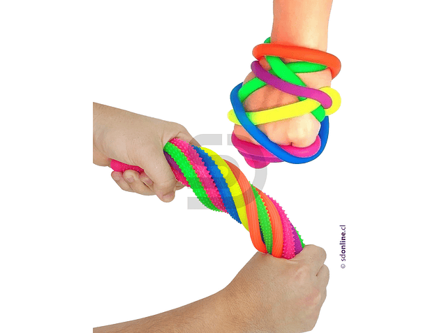 Elásticos sensoriales 6 unid. 2