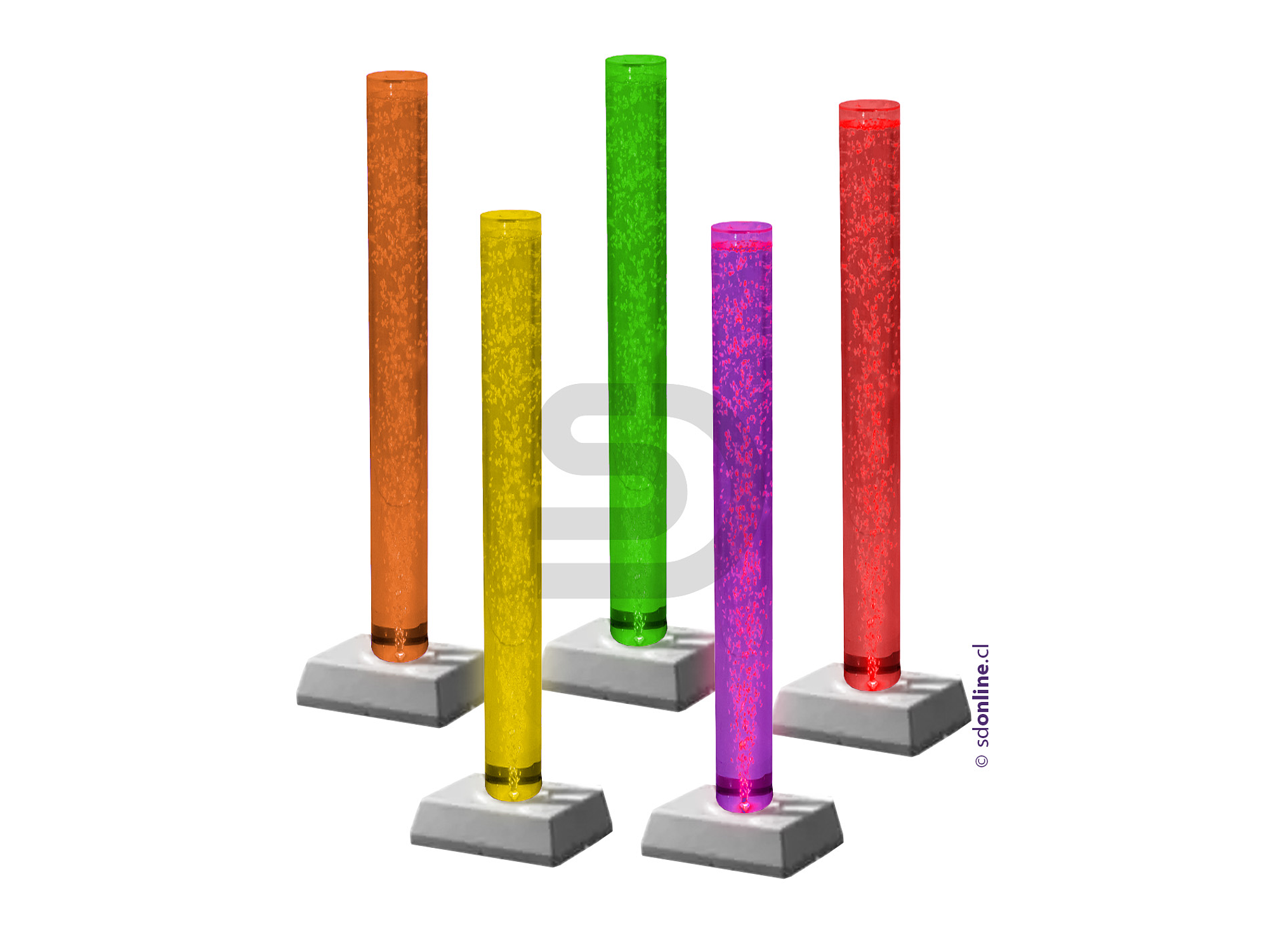 Tubo de burbujas pasivas 120x12 cms 1