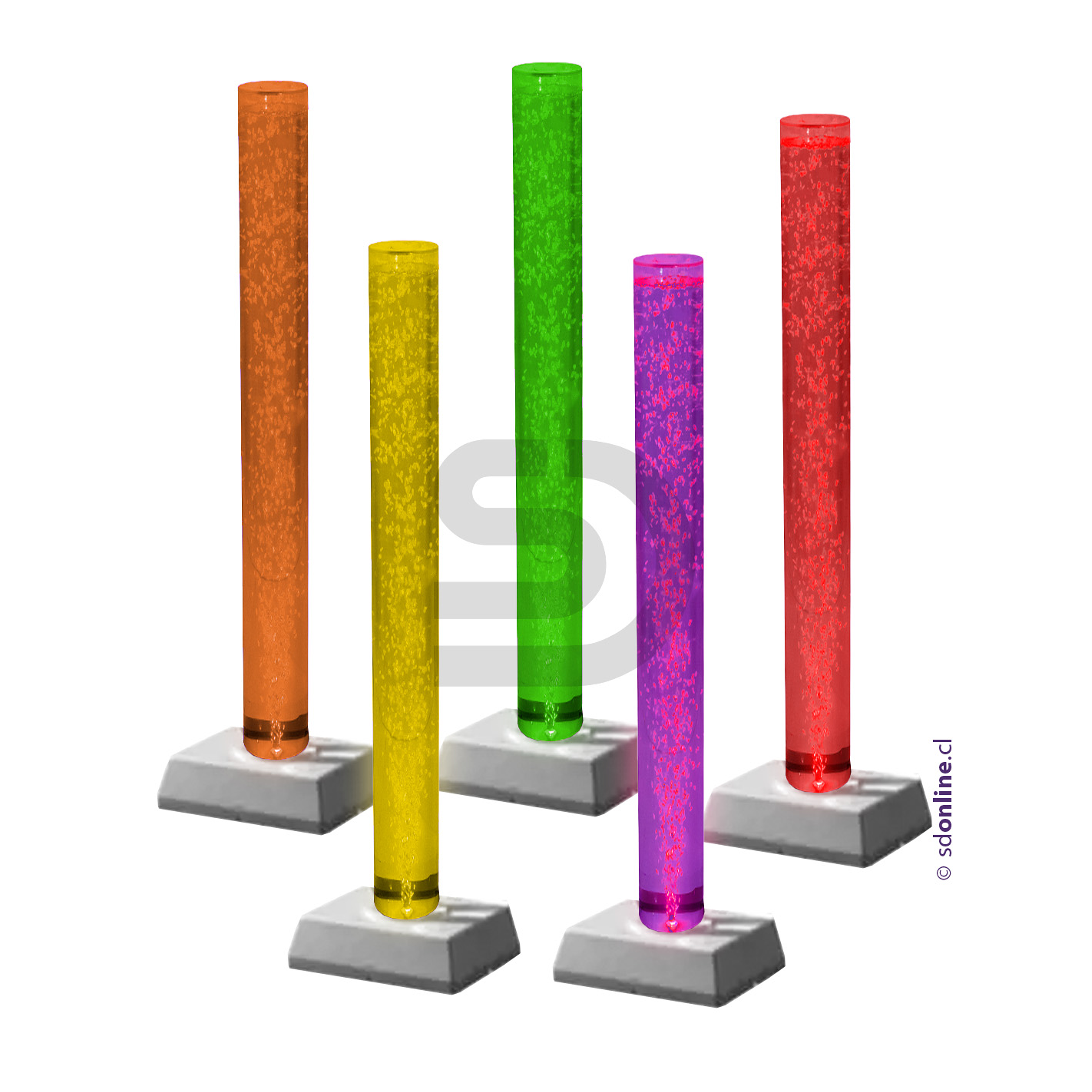 Tubo de burbujas pasivas 120x12 cms 1