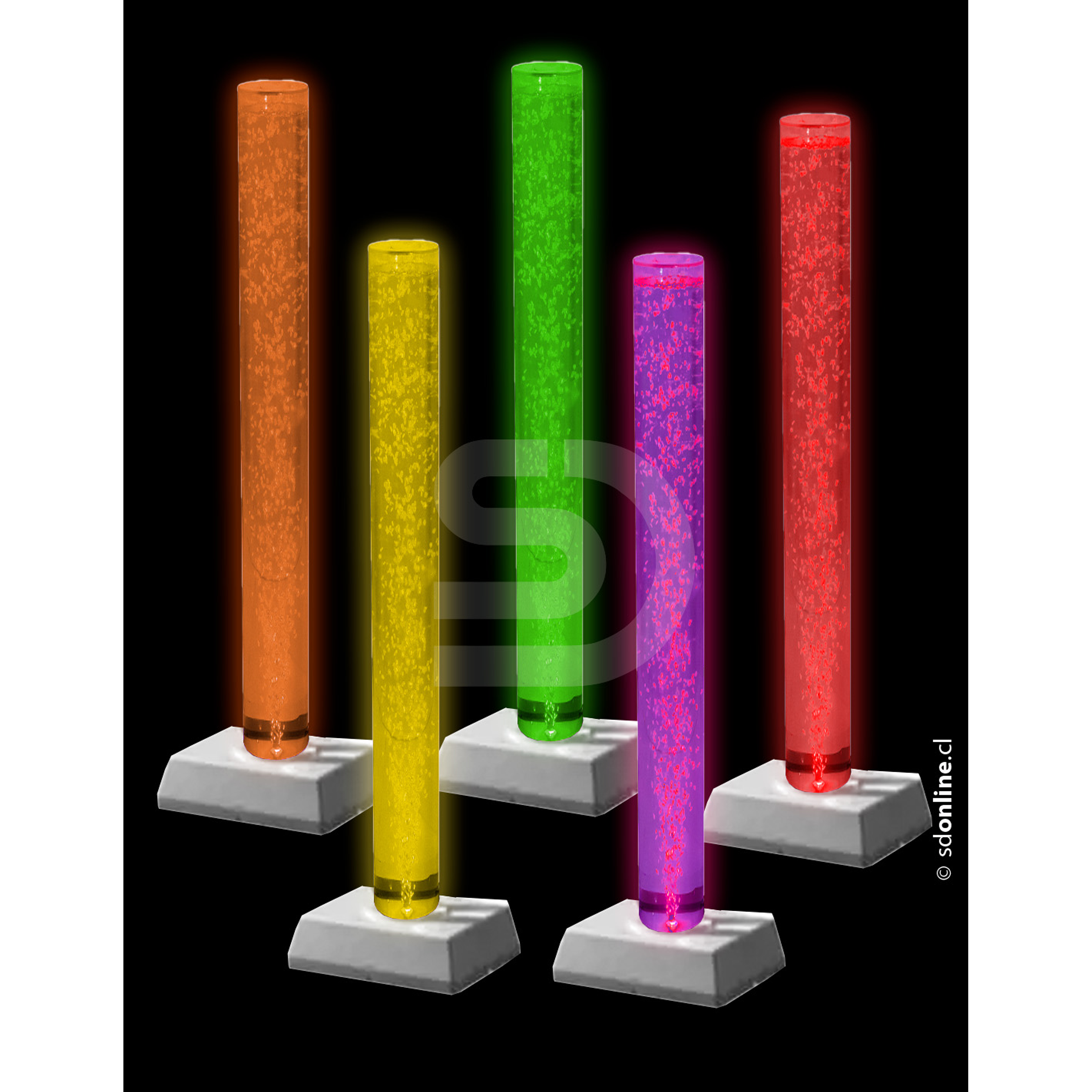 Tubo de burbujas pasivas 120x12 cms 2