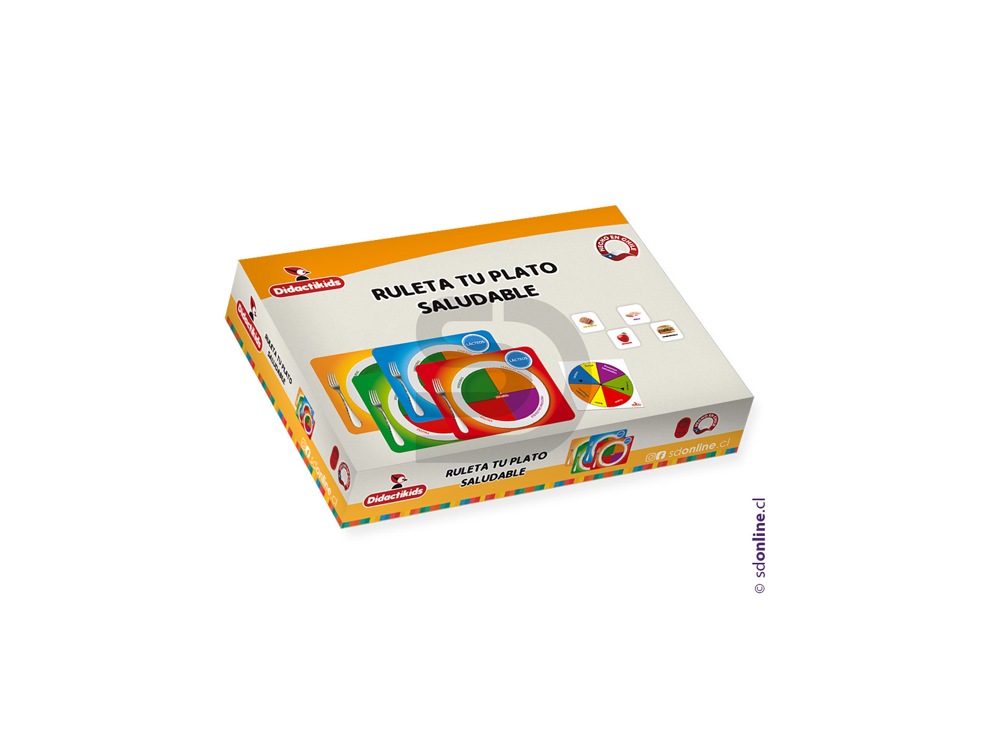 Ruleta tu plato saludable en Español 2