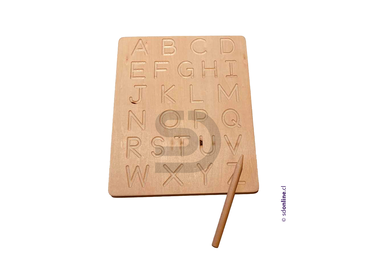 Tablero pizarra letras abecedario 1